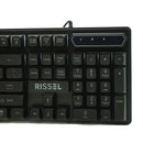 Kit Gamer Rissel (Teclado, Headset, Mouse e Mousepad) BLACK NOVEMBER