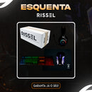 Kit Gamer Rissel (Teclado, Headset, Mouse e Mousepad) BLACK NOVEMBER