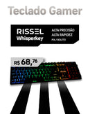 Teclado Gamer Rissel - Whisperkey